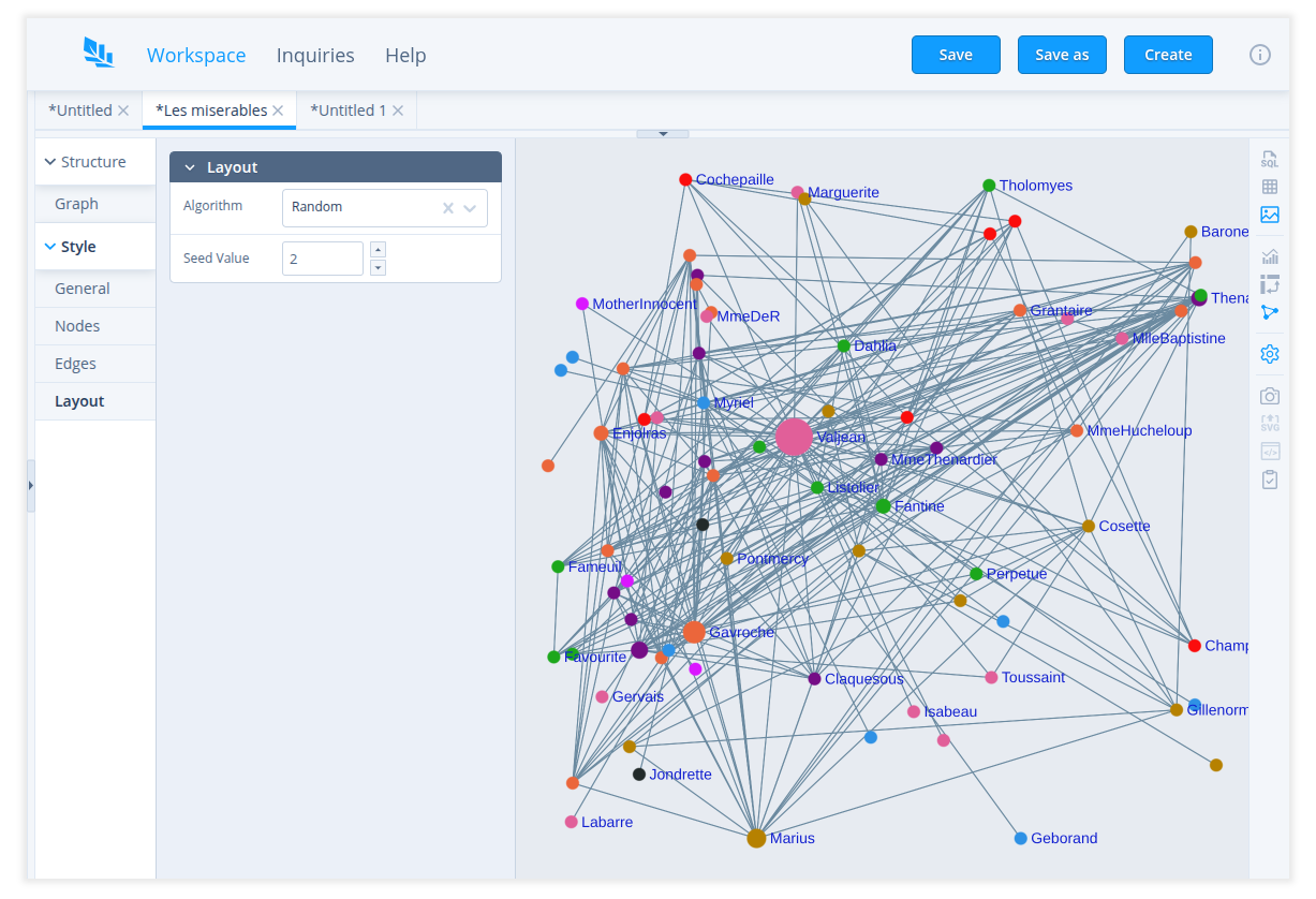 Fig. 2: Random layout