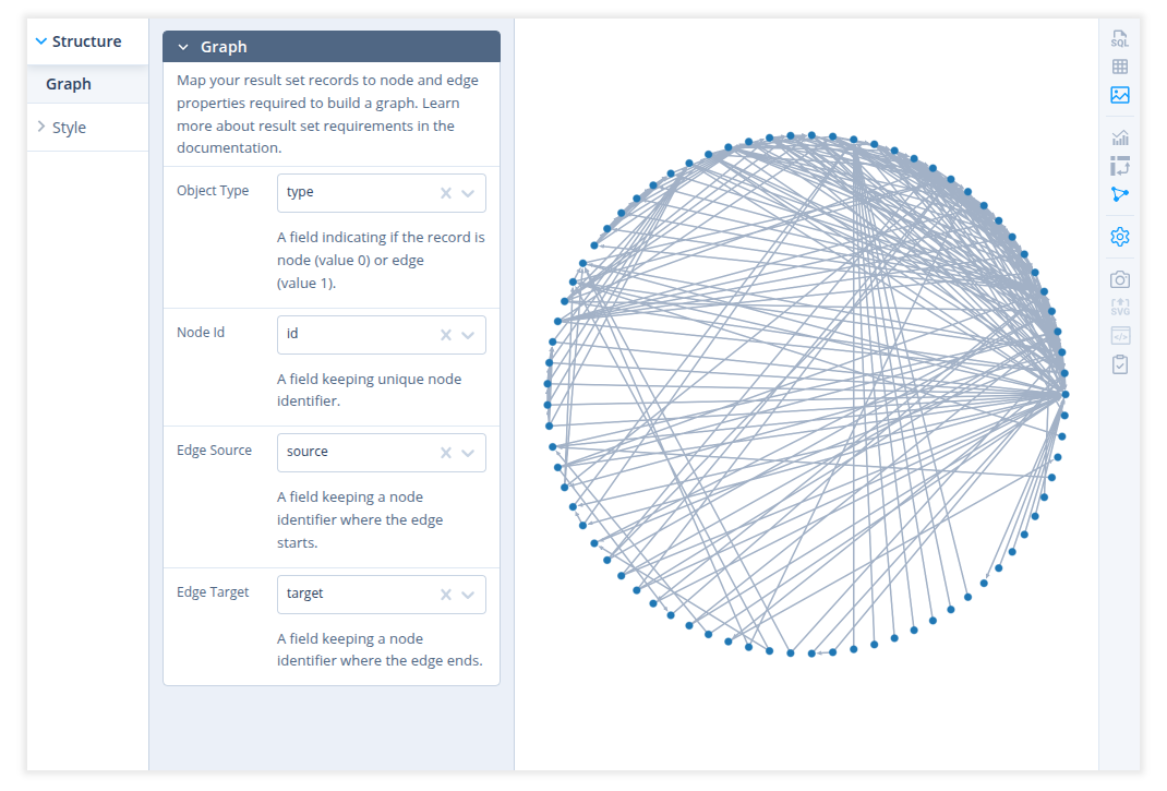 Fig. 1: Graph structure settings